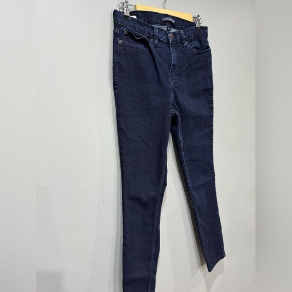 Calvin Klein Dark Wash Skinny Jeans Size 10 EUC - Picture 3 of 6